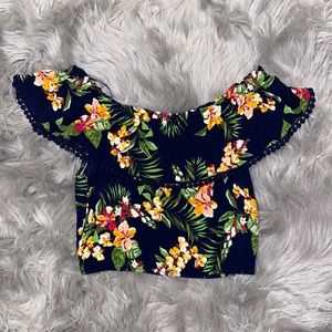 Black off the shoulder